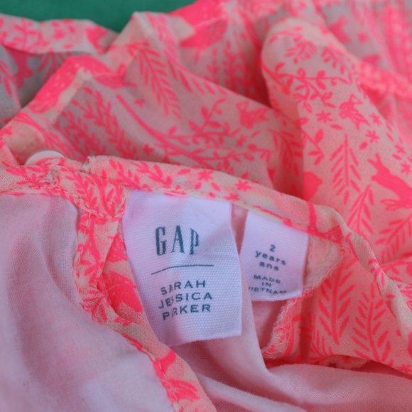 🌏 Gap | Sarah Jessica Parker Pleated Dress 2T - Picture 10 of 10